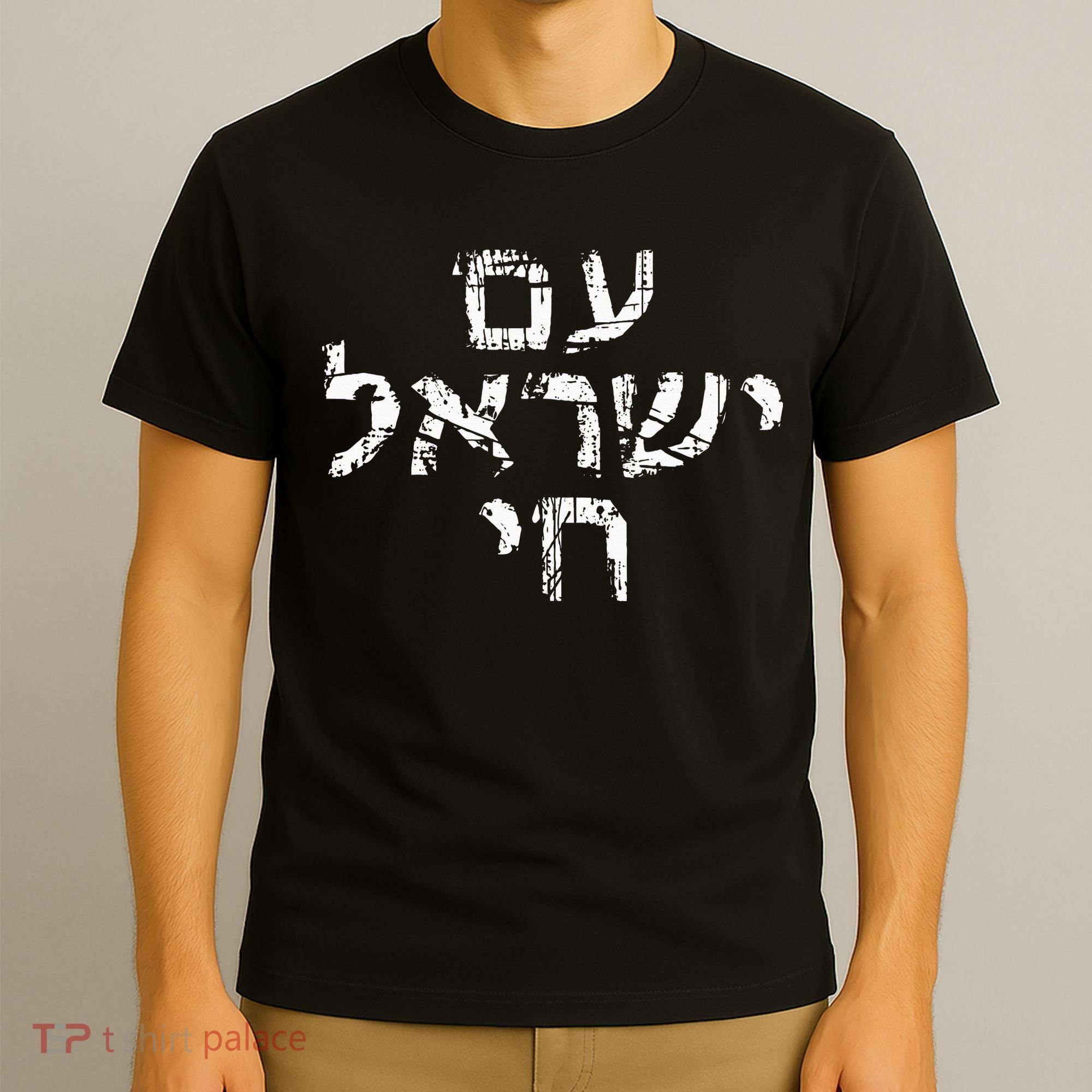 Am Israel Chai Jewish Pride Support Israeli Hebrew Jerusalem T-Shirt