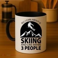 All I Care Abut Is Skilling And Like 3 People Coffee Mug thumb 4