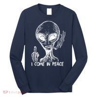 Alien I Come In Peace Long Sleeve Shirt thumb 0