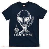 Alien I Come In Peace T-Shirt thumb 0