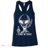 Alien I Come In Peace Women's Tank Top thumb 0
