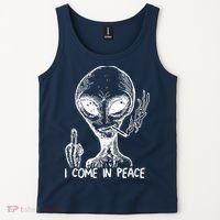 Alien I Come In Peace Tank Top thumb 2