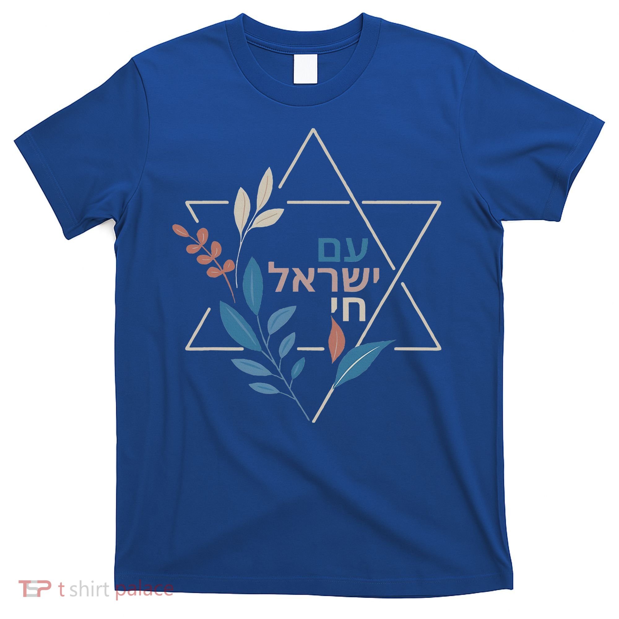 Am Israel Chai Jewish Pride Support Israeli Hebrew Jerusalem T-Shirt
