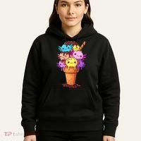 Axolotls Ice Cream Funny Axolotl Hoodie thumb 5