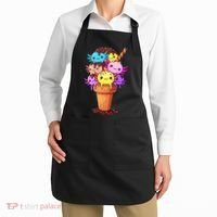 Axolotls Ice Cream Funny Axolotl Apron thumb 2