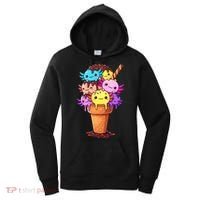 Axolotls Ice Cream Funny Axolotl Women's Hoodie thumb 0