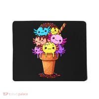 Axolotls Ice Cream Funny Axolotl Mousepad thumb 0