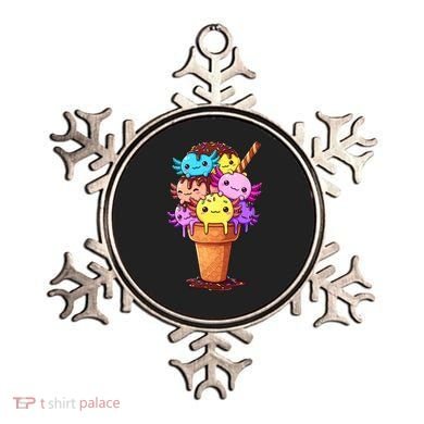 Axolotls Ice Cream Funny Axolotl Ornament
