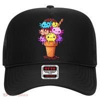 Axolotls Ice Cream Funny Axolotl Hat thumb 0