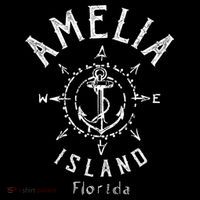 Amelia Island Compass Rose Florida Cute Gift Women's Hoodie thumb 2