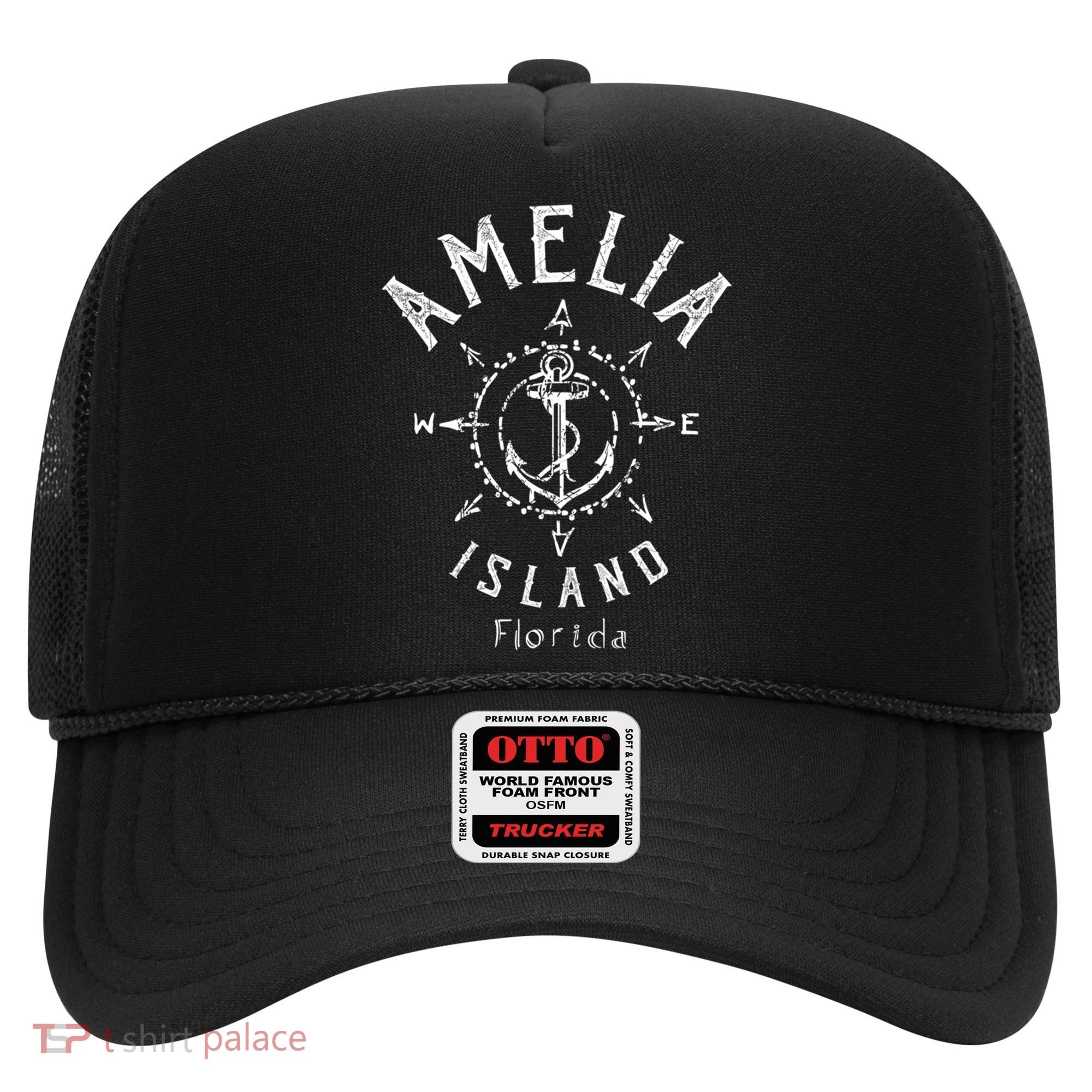 Amelia Island Compass Rose Florida Cute Gift Hat
