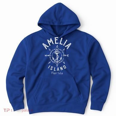 Amelia Island Compass Rose Florida Cute Gift Hoodie