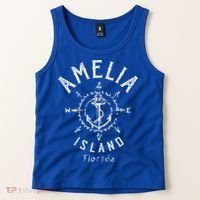 Amelia Island Compass Rose Florida Cute Gift Tank Top thumb 2