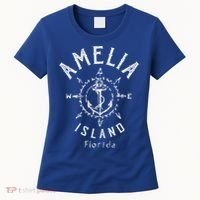 Amelia Island Compass Rose Florida Cute Gift Women's T-Shirt thumb 0