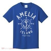 Amelia Island Compass Rose Florida Cute Gift Kids T-Shirt thumb 0