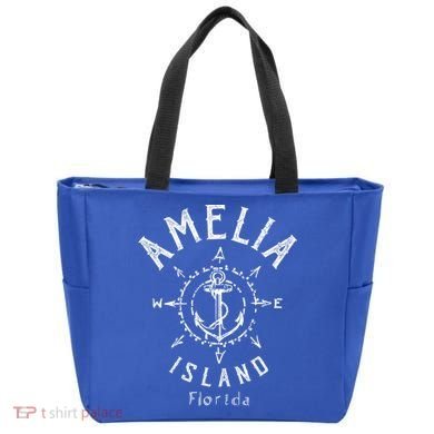 Amelia Island Compass Rose Florida Cute Gift Tote Bag