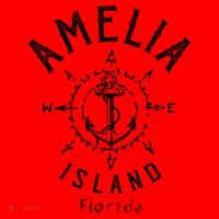 Amelia Island Compass Rose Florida Cute Gift Santa Hat thumb 1