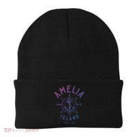 Amelia Island Compass Rose Florida Cute Gift Beanie thumb 0