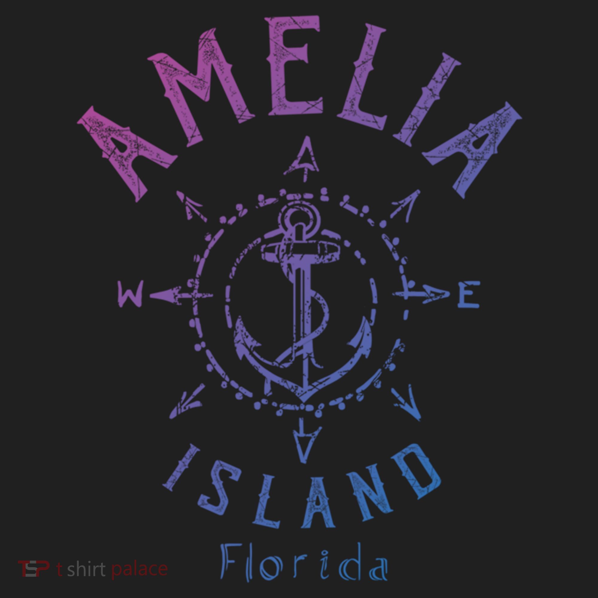 Amelia Island Compass Rose Florida Cute Gift Beanie