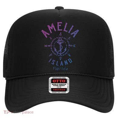 Amelia Island Compass Rose Florida Cute Gift Hat