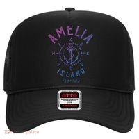Amelia Island Compass Rose Florida Cute Gift Hat thumb 0