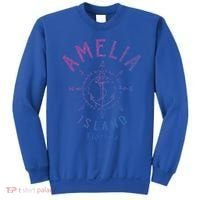 Amelia Island Compass Rose Florida Cute Gift Sweatshirt thumb 0