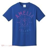 Amelia Island Compass Rose Florida Cute Gift Kids T-Shirt thumb 0