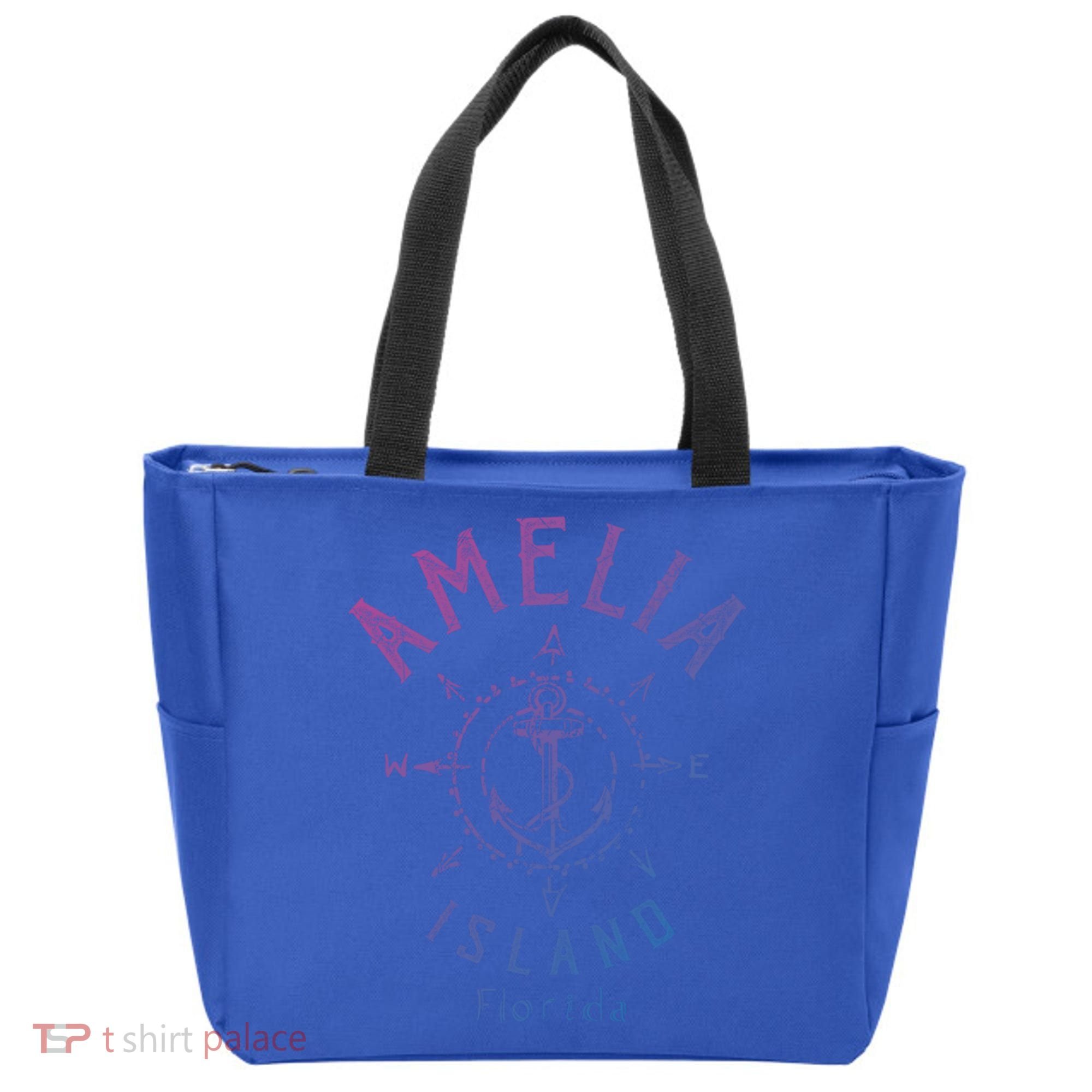 Amelia Island Compass Rose Florida Cute Gift Tote Bag