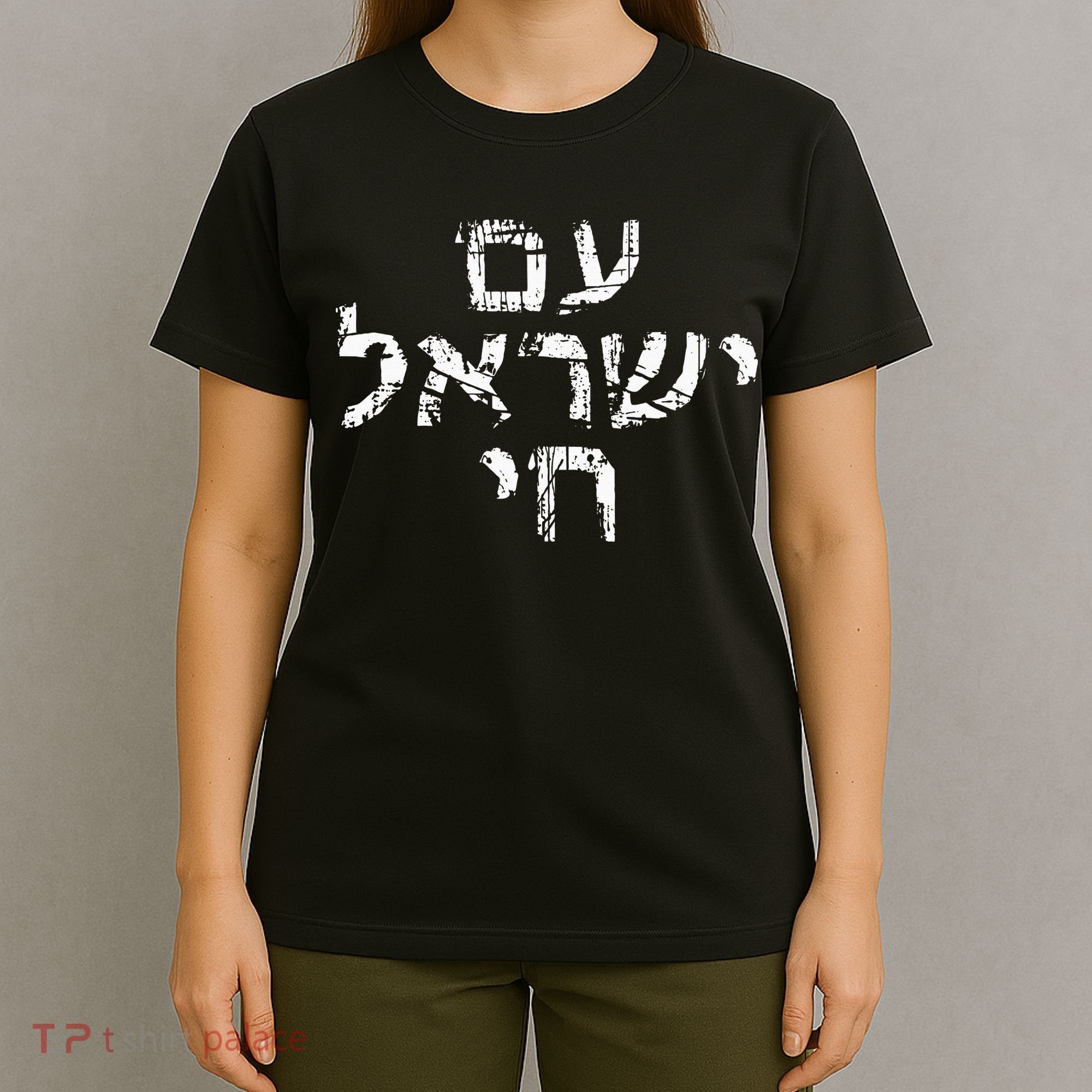 Am Israel Chai Jewish Pride Support Israeli Hebrew Jerusalem T-Shirt