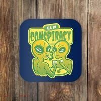 All In Conspiracy Poker Alien Coaster thumb 0