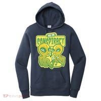 All In Conspiracy Poker Alien Women's Hoodie thumb 0