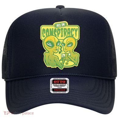 All In Conspiracy Poker Alien Hat