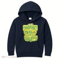 All In Conspiracy Poker Alien Kids Hoodie thumb 0