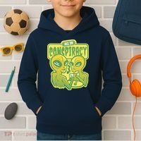 All In Conspiracy Poker Alien Kids Hoodie thumb 2