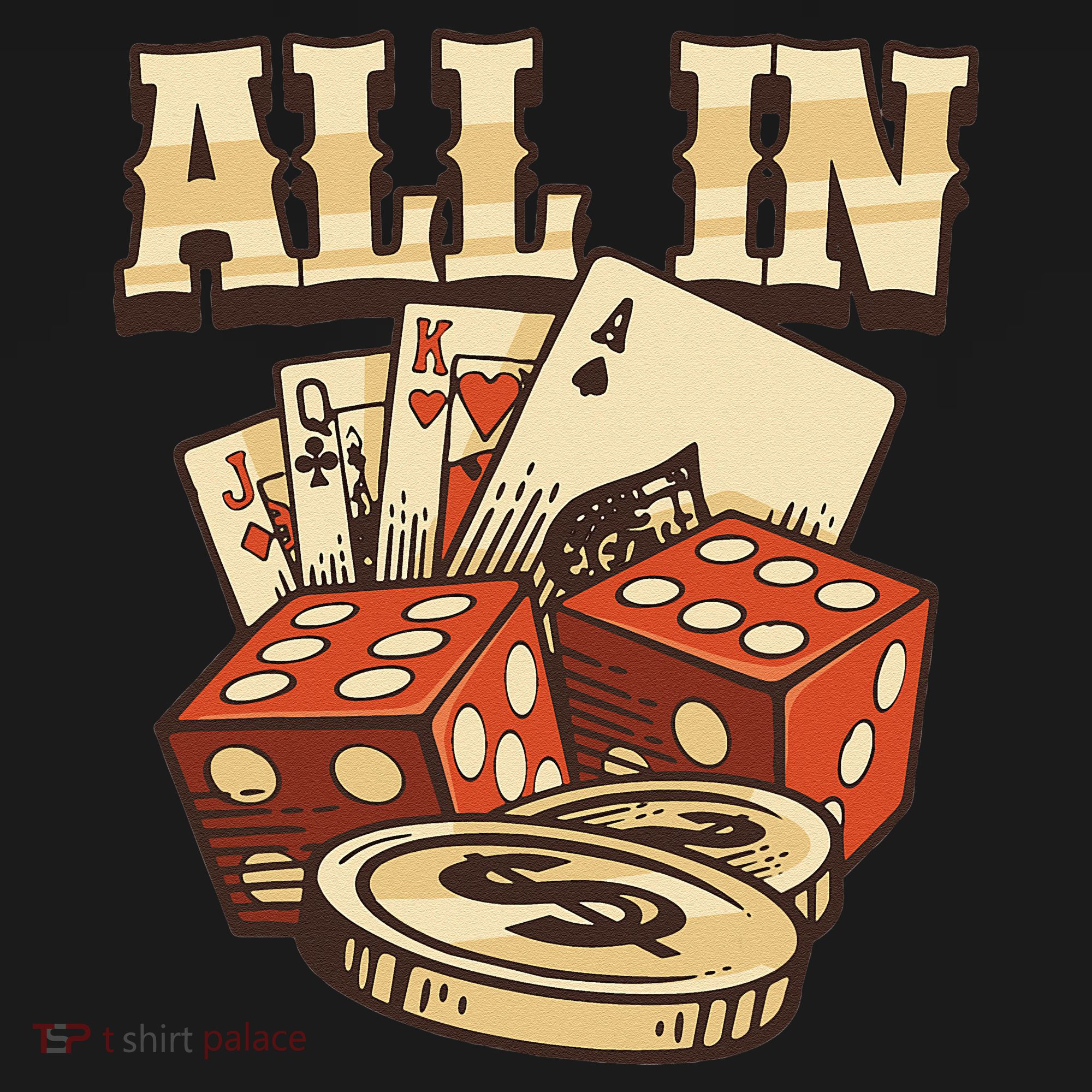 All In Card Game Playing Cards Poker Player Gambling Casino Women's Tank Top