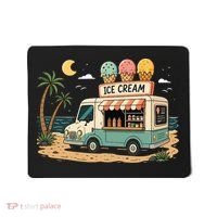 Arcade Ice Cream Truck Retro Summer 1980s Mousepad thumb 0