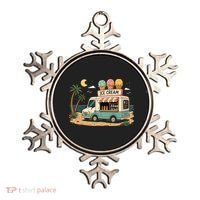 Arcade Ice Cream Truck Retro Summer 1980s Ornament thumb 0