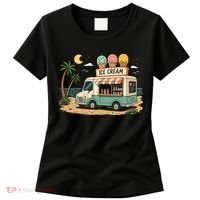 Arcade Ice Cream Truck Retro Summer 1980s Women's T-Shirt thumb 0