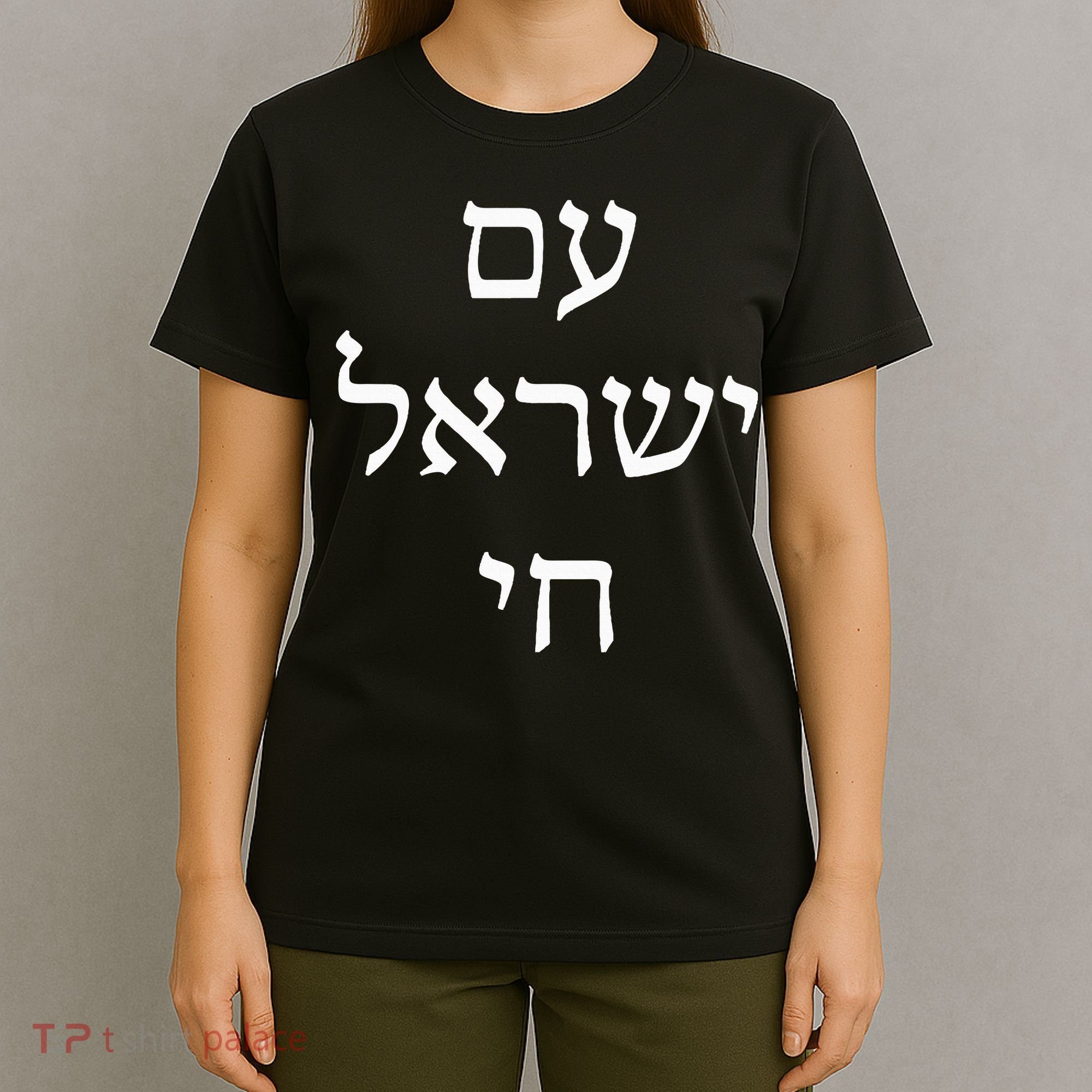 Am Israel Chai Jewish Pride Support Israel Hebrew Jerusalem T-Shirt