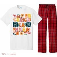 Anti Ice Chinga La Migra Retro Boho Flowers Pajama Set thumb 0