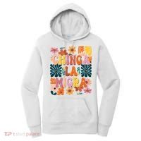 Anti Ice Chinga La Migra Retro Boho Flowers Women's Hoodie thumb 0