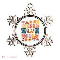 Anti Ice Chinga La Migra Retro Boho Flowers Ornament thumb 0