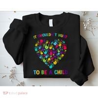 April Is Child Abuse Prevention Month Child Abuse Awareness Sweatshirt thumb 2