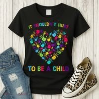 April Is Child Abuse Prevention Month Child Abuse Awareness Women's T-Shirt thumb 3