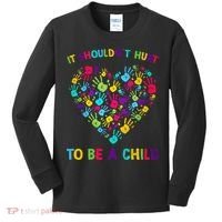 April Is Child Abuse Prevention Month Child Abuse Awareness Kids Long Sleeve Shirt thumb 0