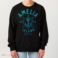 Amelia Island Compass Rose Florida Cute Gift Women's Sweatshirt thumb 0