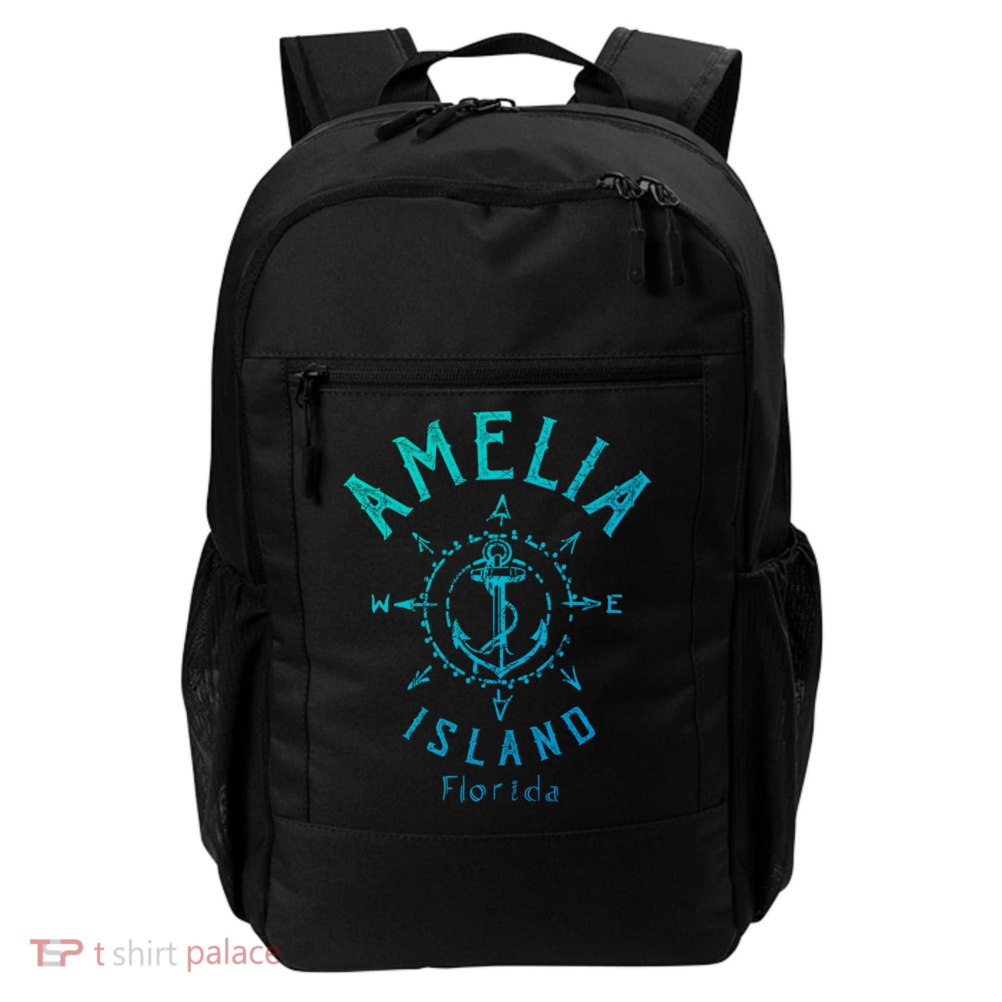 Amelia Island Compass Rose Florida Cute Gift Backpack