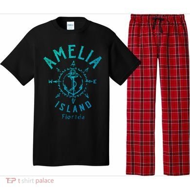 Amelia Island Compass Rose Florida Cute Gift Pajama Set