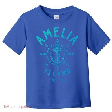 Amelia Island Compass Rose Florida Cute Gift Toddler T-Shirt
