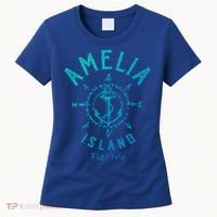 Amelia Island Compass Rose Florida Cute Gift Women's T-Shirt thumb 0